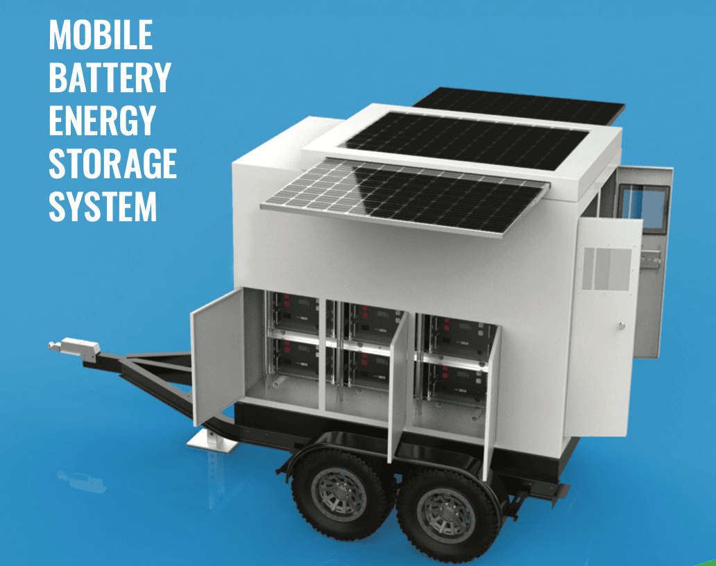 Mobile Battery energy storage system with Solar